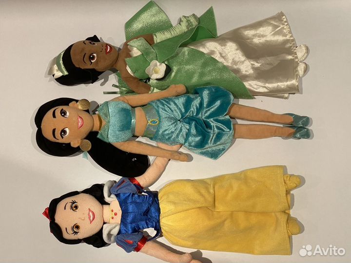 Куклы Принцессы Диснея мягкие игрушки Дисней