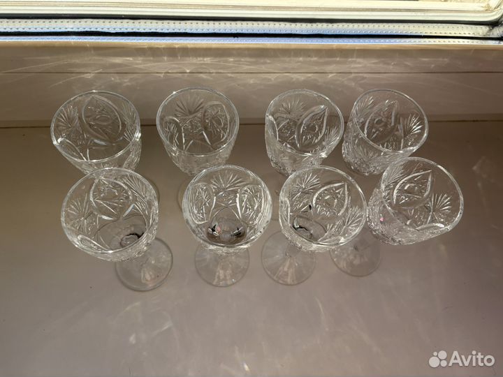Хрусиальные рюмки