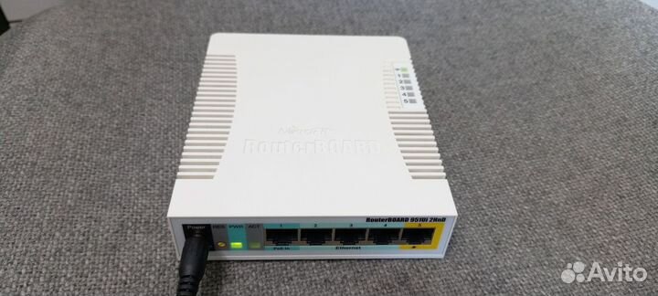 Роутер MikroTik RB951Ui-2HnD