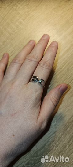 Серебряное кольцо женское