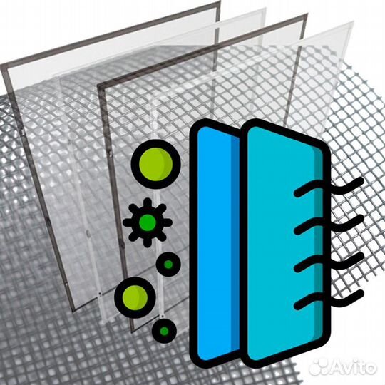 Москитная сетка от пыли 958мс