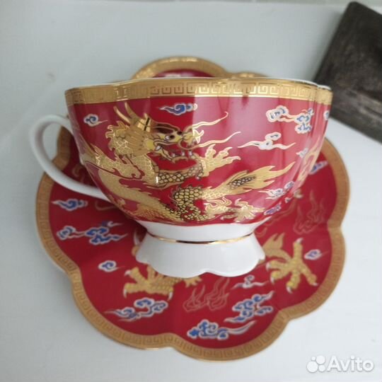 Чашка с блюдцем