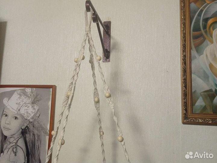 Лежанка для кошек плетеная