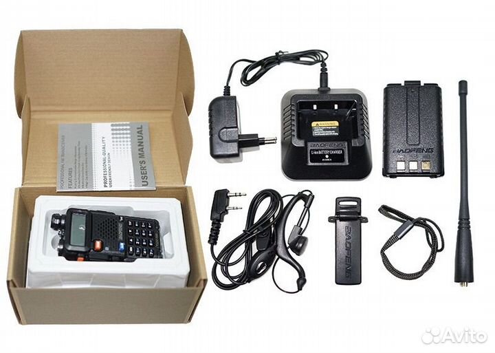Рация baofeng uv 5r 8w