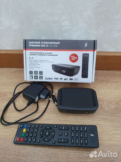 Цифровой тв ресивер DVB-T2 JT2-2700