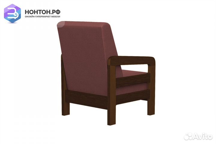 Кресло Вега-34 бордовое