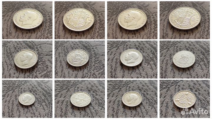 Серебряные монеты разных стран (2)