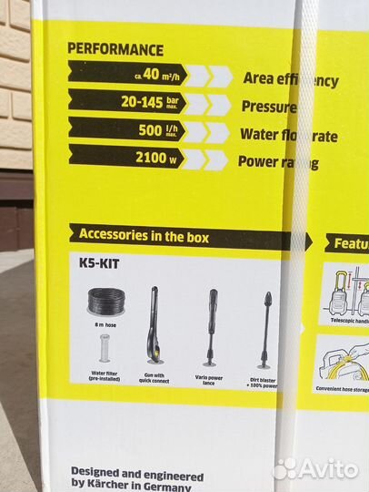 Мойка karcher к 5 compact (новая)