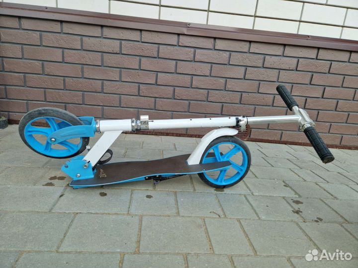 Самокат складной с большими колесами