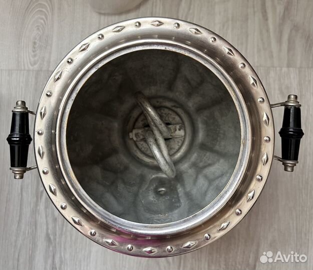 Самовар тульский электрический, поднос