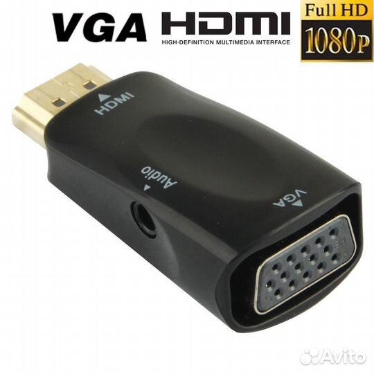 Hdmi to VGA переходник адаптер конвертер hdmi2VGA