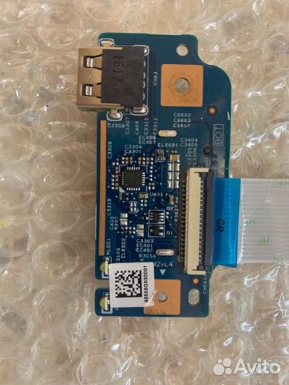 Плата I/O HP 17-y010ur 856613-001 - pcba USB