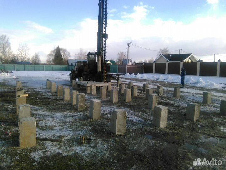 Сваи железобетонные