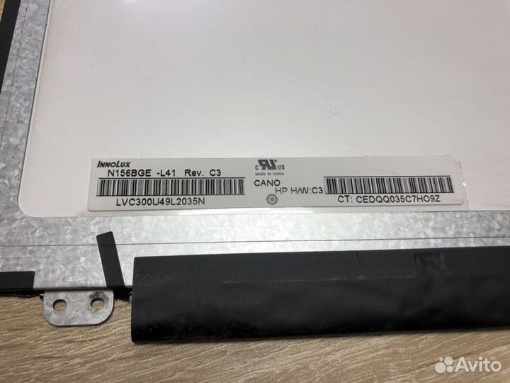 Матрица 15.6, 40 pin, Slim, N156BGE-L41