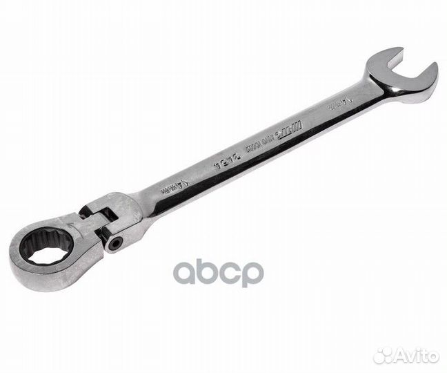 Ключ комбинированный трещоточный с подвижной го