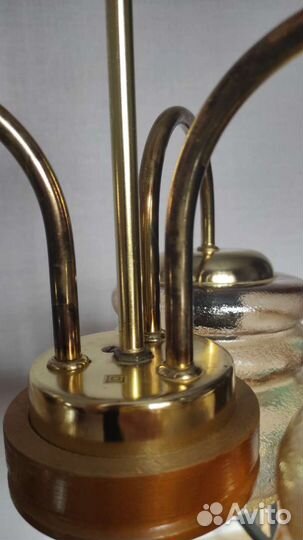 Люстра винтажная потолочная СССР 1970-е