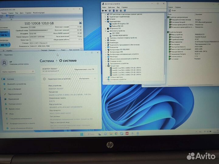 HP 250 g6 состояние нового