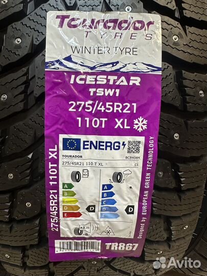 Tourador Ice Star TSW1 275/45 R21 и 315/40 R21 115W