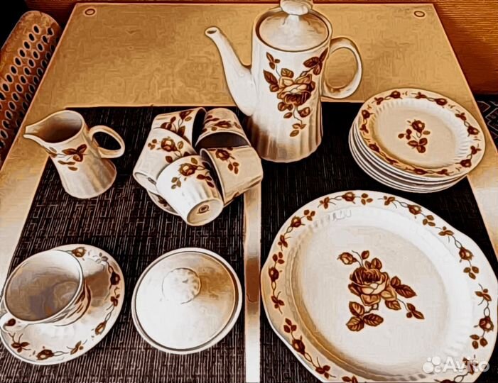 Чайный сервиз Чехословакия