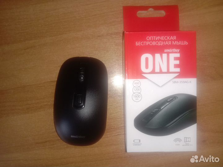 Мышь беспроводная оптическая Smartbuy ONE 359AG-K
