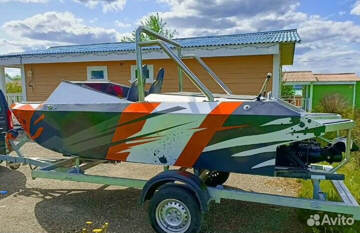 Катер скоростной водометный (можно KIT-комплект)