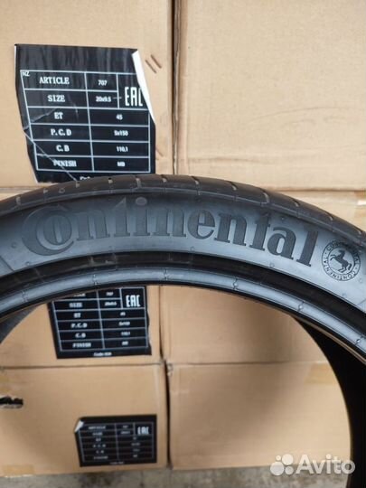 Continental ContiSportContact 5 225/40 R19 и 255/35 R19 96Y