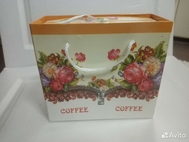 Кофейный (чайный) набор фарфор Debora на 2 персоны