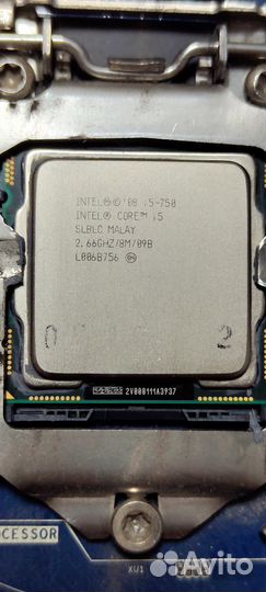 Процессор i5-750 сокет 1156