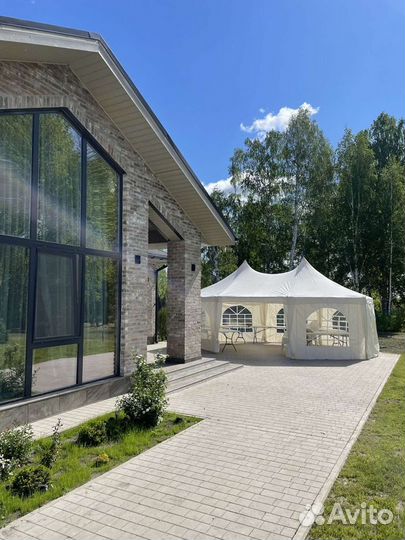 Аренда шатра и мебели (столы, стулья)