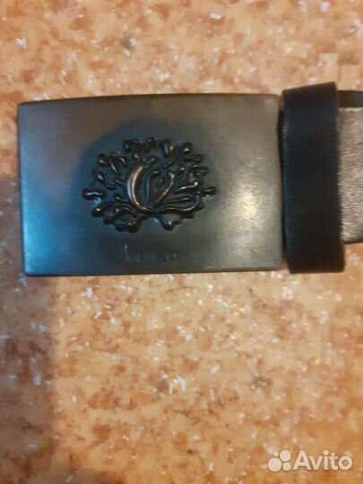 Ремень кожаный kenzo