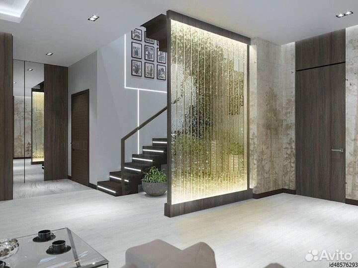 Водопад по стеклу - от производителя