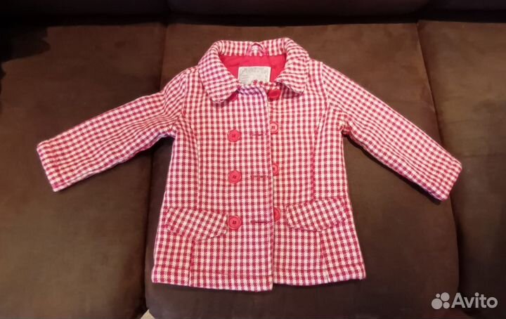 Пальто для девочки 92-98р