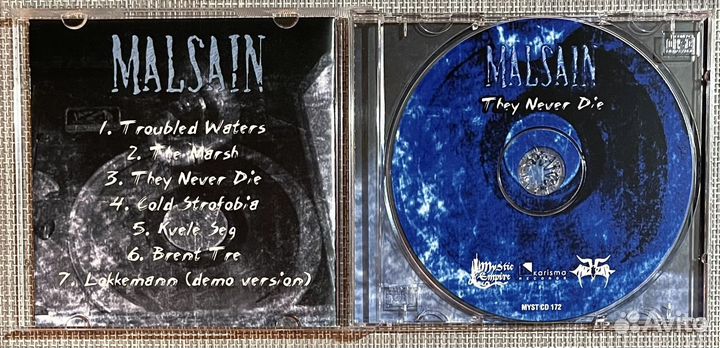 Malsain - They Never Die CD Rus