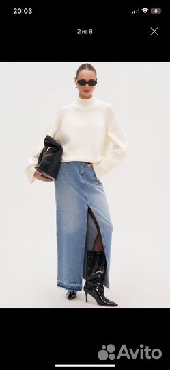 Свитер белый женский 42-44 toptop