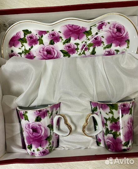 Кофейная пара фарфор