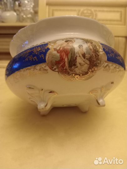 Бонбоньерка Oscar Schlegelmilch, фарфор Германия