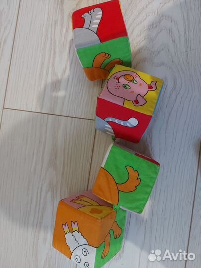 Кубики мягкие