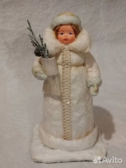 Ватные елочные игрушки новые