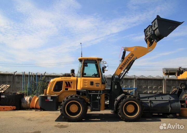 Фронтальный погрузчик Worker ZL30, 2023