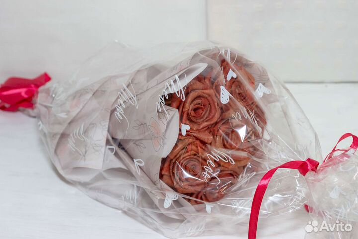 Букет из натуральной пастилы на 1 сентября