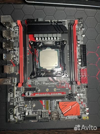 Комплект mashinist x99 rs9 / intel xeon e5 2640 v3
