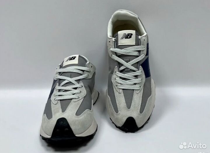 Кроссовки мужские New balance 327 серые