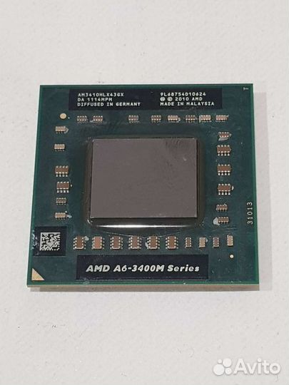 Процессор AMD A6-3400M Series