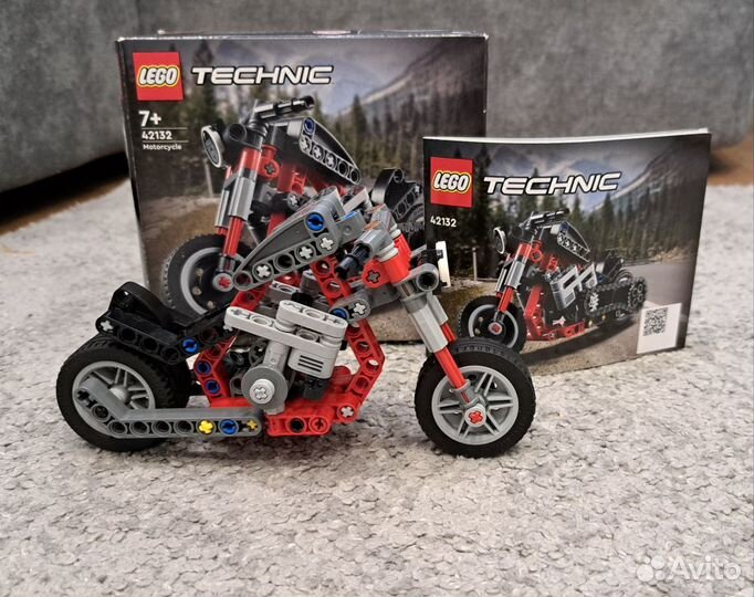 Конструктор lego Technic 42132 Мотоцикл