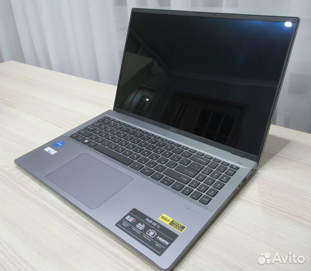 Ноутбук Acer Swift Go 16 SFG16-71-57SN серый