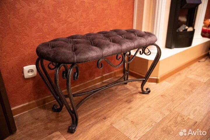 Банкетка из ковки