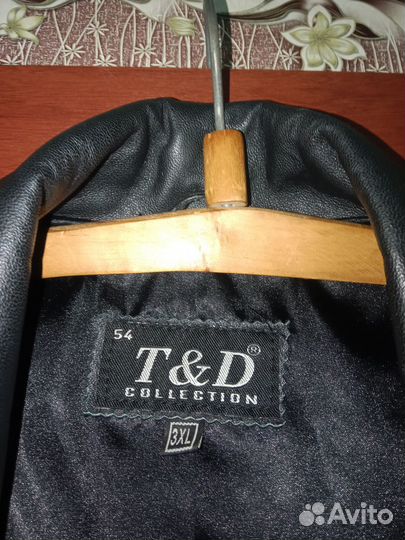 Кожаная куртка мужская