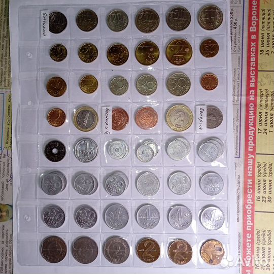 Монеты разных стран