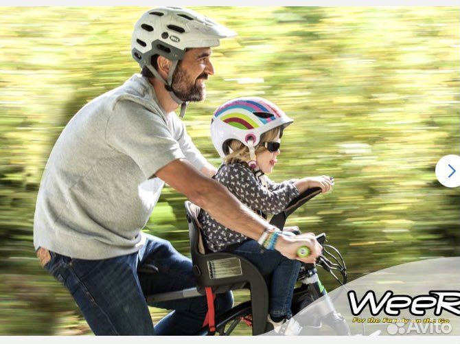 Велосипедное детское кресло переднее