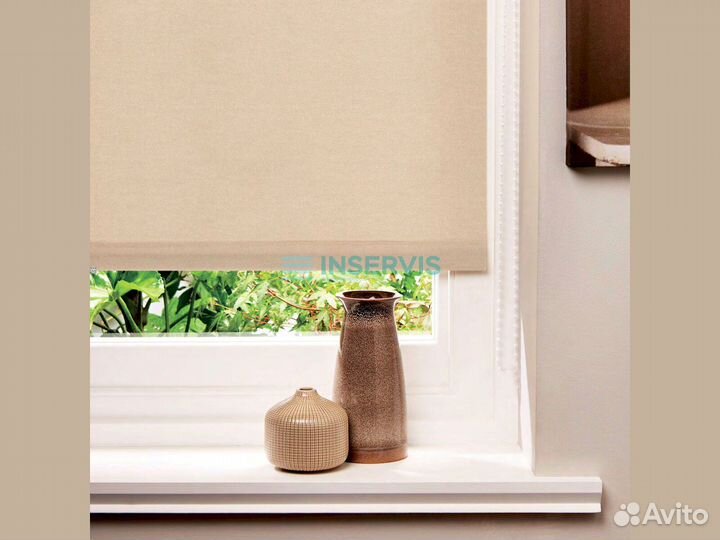 Рулонные шторы зебра